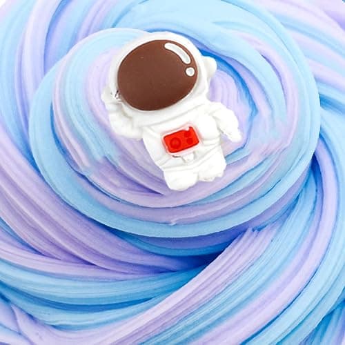 Blue Cake Slime,Non Sticky,Super Soft Sludge Toy,Birthday Gifts for Kids 4-12,DIY Butter Slime Party Favor for Girls & Boys thumbnail 4