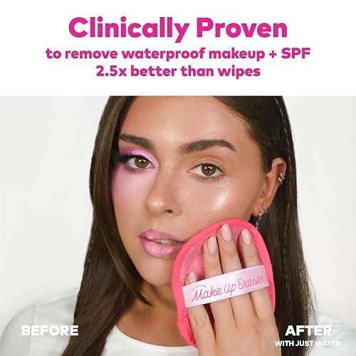 The Original MakeUp Eraser PRO, Effortlessly Remove All Makeup Using Only Water, Including Waterproof Mascara, Eyeliner, Foundation, Lipstick, Sunscreen thumbnail 2