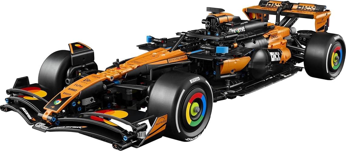 LEGO Technic McLaren MCL39 F1 Car Model Kit for Adults - Collectible Formula 1 Building Set w/ V6 Engine, Differential & DRS Activator - Gift Idea for Racing & Motorsport Fans - 42228 thumbnail 9