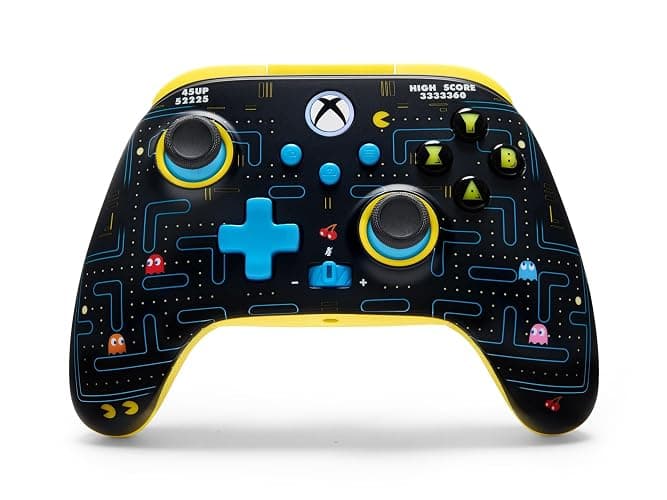 PowerA Wireless Controller for Xbox Series X|S - PAC-MAN SE, hall effect thumbsticks, low latency wireless, officially licensed, works with Xbox One and Windows 10/11 - Image 1