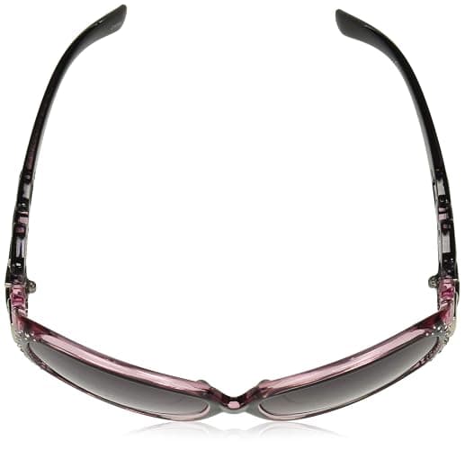 Southpole 1017SP Stylish Rhinestone UV Protective Rectangular Sunglasses for Women. Trendy Gifts for Women, 70 mm thumbnail 4