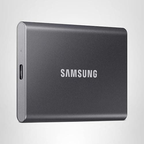 Samsung T7 Portable SSD, 1TB External Solid State Drive, Speeds Up to 1,050MB/s, USB 3.2 Gen 2, Reliable Storage for Gaming, Students, Professionals, MU-PC1T0T/AM, Gray thumbnail 9