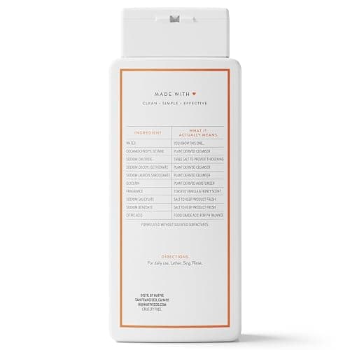 Native Clean Body Wash, Gentle & pH-balanced for Sensitive Skin, 24-Hr Freshness for Women & Men, Vegan & Cruelty-Free, Free of Sulfates & Parabens, Toasted Vanilla & Honey, 18 fl oz thumbnail 11