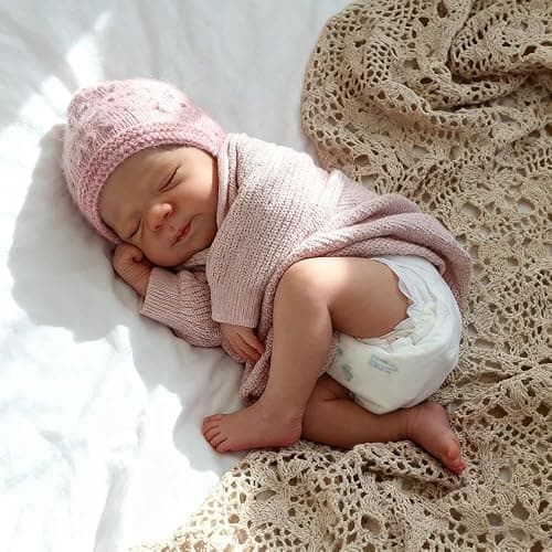 Anano Reborn Baby Dolls Silicone Full Body-18 in Realistic Baby Doll Newborn Girl, Full Silicone Babys Doll Lifelike, Real Life Reborn Dolls Washable, Anatomically Correct Girl thumbnail 4