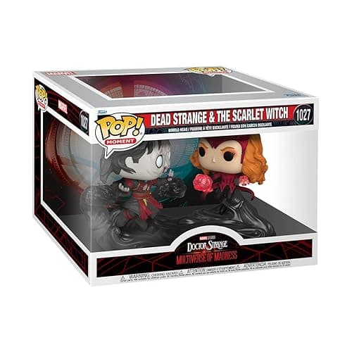 Funko Pop! Moment Marvel: Doctor Strange Multiverse of Madness - Dead Strange and Scarlet Witch, Multicolor, 60915 - Multicolor thumbnail 2