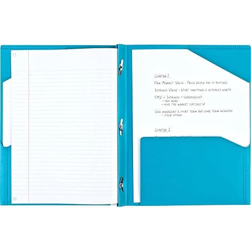 Five Star 2 Pocket Folders with Prong Fasteners, Stay-Put Folder, Folders with Pockets, Color Selected For You, 1 Count (34030) thumbnail 8