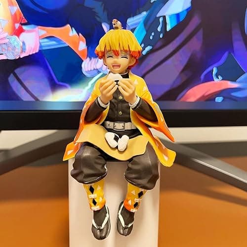 MLDVQJV 6Pcs Demon Anime Figures Set, Slayer Characters for Anime Fans (Rice Ball) thumbnail 2