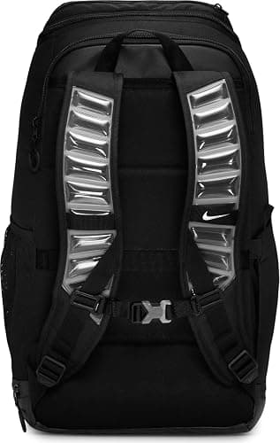 Nike, Unisex, Varsity Elite Backpack (32L), Black/Black/Metallic Silver, One Size thumbnail 2