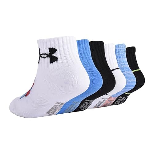 Under Armour boys Multi Pack Quarter Sock thumbnail 4