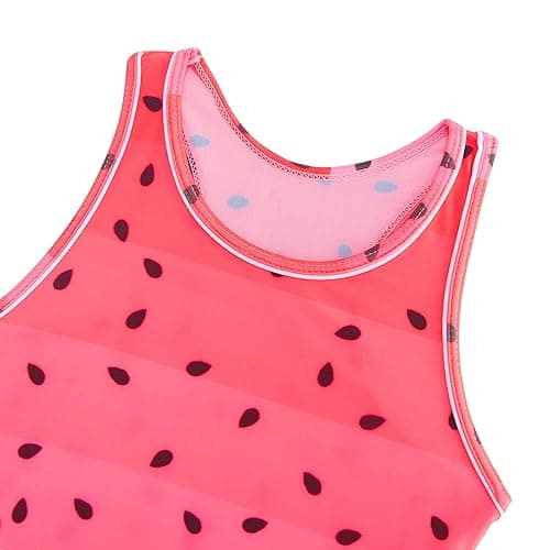 Belovecol Girls Swimsuits Two Piece Tankini Bathing Suits Boyshort Summer Beach Rash Guard Swimwear for 4-15T thumbnail 4