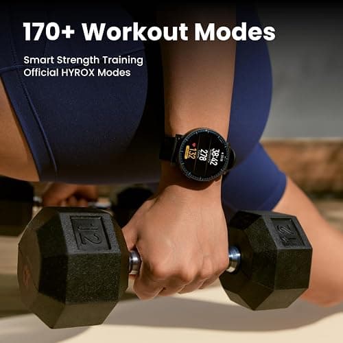 Amazfit Active Max Smart Watch 1.5" AMOLED Display, 25-Day Battery, Offline Maps, GPS, 4GB Storage, 170+ Sport Modes, 5 ATM Water Resistant, Heart Rate & Sleep Fitness Tracker for Android & iPhone thumbnail 5