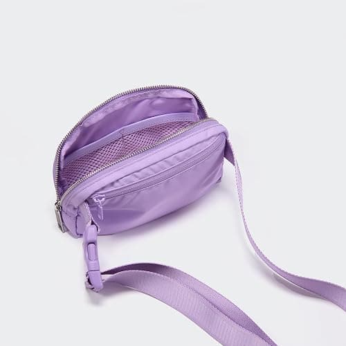 Pander 1L Fanny Pack Everywhere Belt Bag, Bum Bag Crossbody Bags for Women with Adjustable Strap (Lilac Purple) thumbnail 6