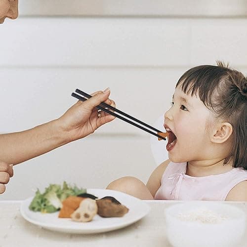 HIWARE 10 Pairs Fiberglass Chopsticks - Reusable Chopsticks Dishwasher Safe, 9 1/2 Inches - Black thumbnail 2