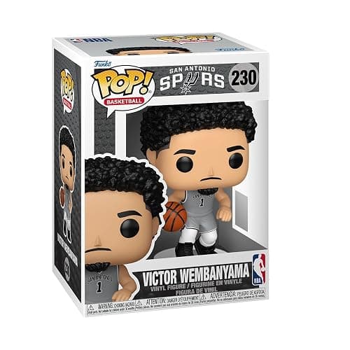 Funko Pop! NBA: Spurs - Victor Wembanyama - Collectable Vinyl Figure - Gift Idea - Official Merchandise - Toys for Kids & Adults - Sports Fans - Model Figure for Collectors and Display - Image 1