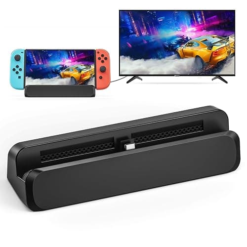 Tendak Switch Dock for Nintendo Switch 2, Portable Docking Station with 4K@60Hz HDMI Output/USB 3.0 Port/Type C Port, Replacement for Official Dock (Compatible with Nintendo Switch 2 only) - Image 1