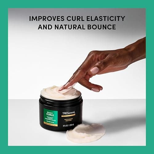 TRESemmé Multi-Tasking Hair Mask 1 ct Bouncy Curls to Lightweight + Hydrate, Strengthen & Define, with Peptide Blend, 8 fl oz thumbnail 3