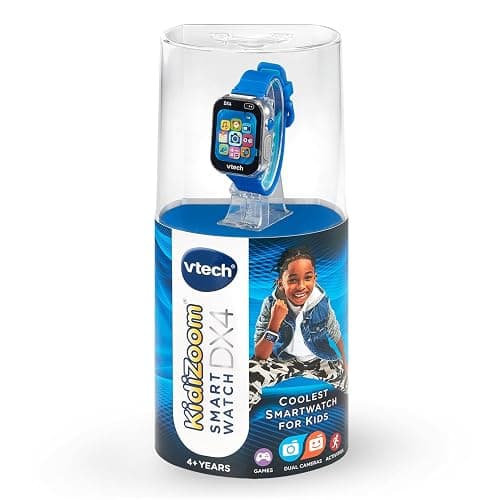 VTech KidiZoom Smartwatch DX4, Blue thumbnail 6
