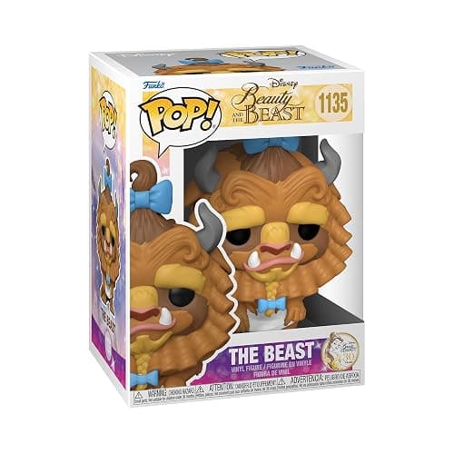 Funko POP Disney: Beauty and The Beast - Beast with Curls, Multicolor, (57585) - Image 1