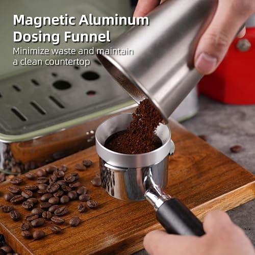 GdHaHSP 51mm Espresso Accessories Kit,Spring Loaded Calibrated Espresso Tamper,Wdt Tool Espresso and Dosing Funnel Set,Coffee Tamper Espresso Machine Accessories For 51 mm Portafilter Barista Tools thumbnail 7