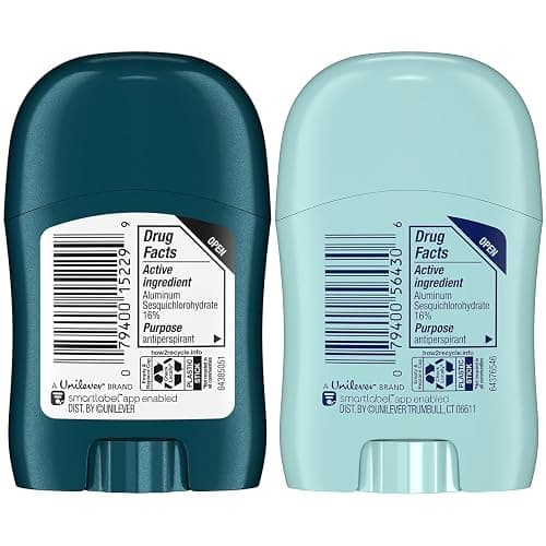 Degree Travel Deodorant Variety 72-Pack (36 Cool Rush + 36 Shower Clean) – 72H Body Heat Activated Mini Antiperspirant, 0.5 Oz Ea thumbnail 2