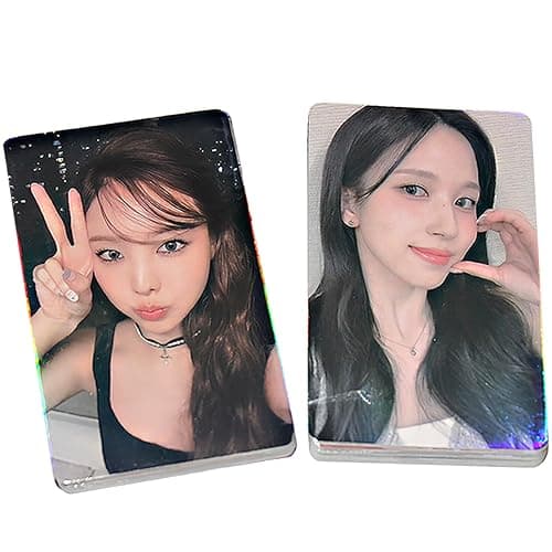 PYAJUU KPOP TWICE Photocards 50PCS TWICE Laser Photocards Album Photo Cards Gift for Fans Kpop Gift Set thumbnail 3