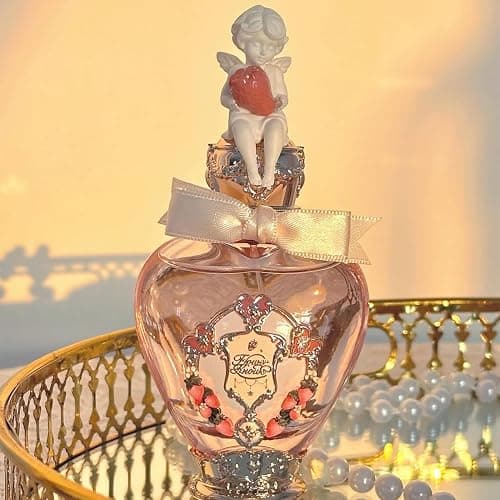 Flower Knows Strawberry Cupid Perfume,Strawberry Gourmand Fragrance Eau de Parfum Spray Perfume for Women,Sweet Scent With Notes of Caramel,Musk,Vanilla,Vegan,1.67 fl.oz(Strawberry Milk Shake) thumbnail 8