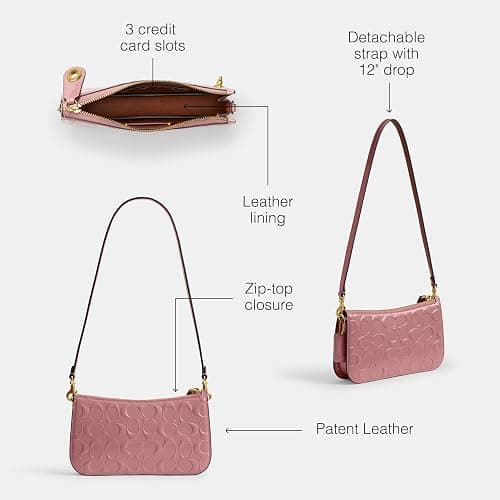 COACH womens Penn Shoulder Bag in Signature Leather thumbnail 3
