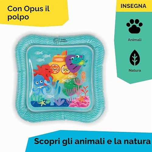 Baby Einstein, Tappetino d'acqua Sensory Splash Ocean Explorers, per giocare a pancia in giù o da seduti, 0-36 mesi thumbnail 10