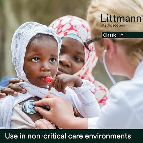 3M Littmann Classic III Monitoring Stethoscope, 5809, More Than 2X as Loud, Weighs Less, Stainless Steel Copper-Finish Chestpiece, 27" Chocolate Tube, Copper Stem and Headset thumbnail 8