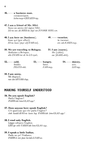 Easy Italian Phrase Book: Over 770 Phrases for Everyday Use (Dover Language Guides Italian) thumbnail 5