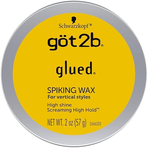 Got2b Glued Spiking Hair Wax, Fierce Holding Power, 2 oz - Image 1