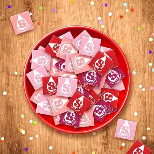 STARBURST FaveREDS Fruit Chews Candy, Chewy Candy, 15.6 oz Sharing Size Bag thumbnail 7