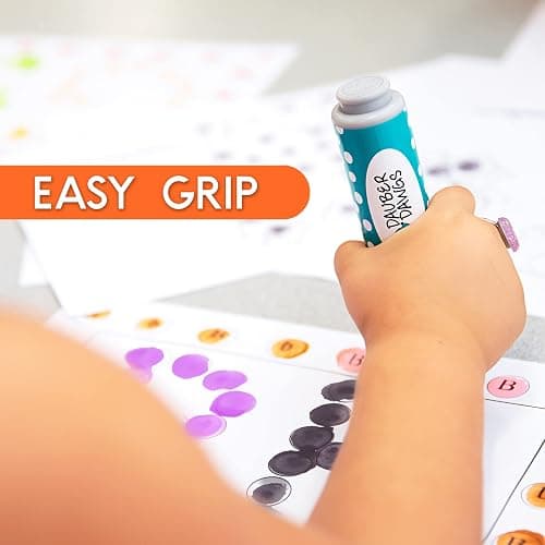 Dauber Dawgs Washable Dot Markers for Toddlers - Bingo Markers for Dot Art w/ PDF Activity Books, Dot Paints Washable for Kids, Bingo Dabbers Dotters & Dobbers, Holiday Gifts Daubers, Dot Painting thumbnail 5