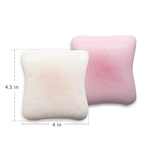 Bread Butter Squishy,Slow Rising Squishy，Stress Balls，Stress Relief & Fidget for ADHD，Party Favor Gift (Pink and White) thumbnail 3