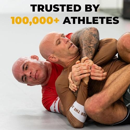 Gold BJJ Foundation Rash Guard - Ranked No-Gi and Gi Jiu Jitsu Rashguard thumbnail 6