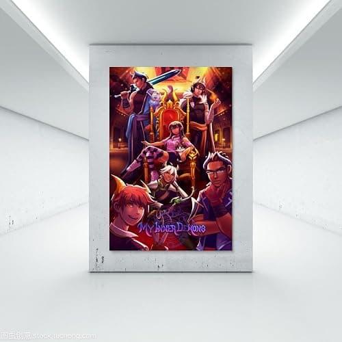 Fuwo Aphmau Anime Poster Mystreet Poster Canvas 90s Wall Art Room Aesthetic Posters 20x30inch(50x75cm) thumbnail 7