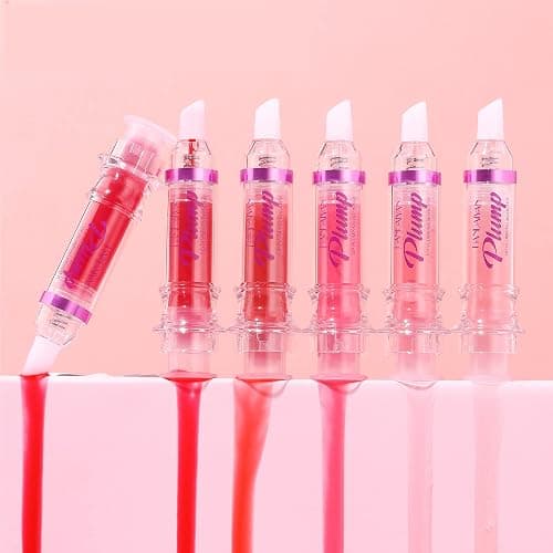 Plumping Lip Oil With Chili Extract - Fuller Lips Instantly! Ultra-Hydrating & Nourishing, Glossy Finish Lip Glow Oil, Lip Plumping Booster Plump, Smooth, and Define Your Lips Naturally (01 Pink) thumbnail 9