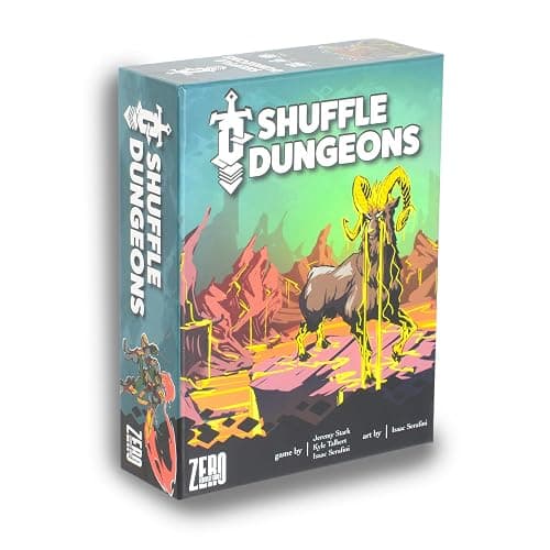 Zero Strategy Games Shuffle Dungeons Board Game – Solo and Co-op Dungeon Crawler for 1–4 Players - Image 1