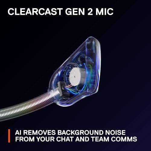 SteelSeries Arctis Nova 1 Multi-System Gaming Headset — Hi-Fi Drivers — 360° Spatial Audio — Comfort Design — Durable — Ultra Lightweight — Noise-Cancelling Mic — PC, PS5/PS4, Switch, Xbox - White thumbnail 8