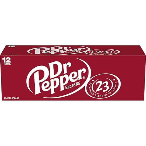Dr Pepper Soda, 12 fl oz cans, 12 pack thumbnail 7