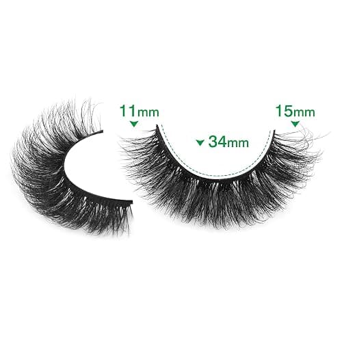 Short Lashes Natural Look False Eyelashes Thick Volume Faux Mink Lashes Pack Wispy Strip Fake Eyelashes Cat Eye Lashes that Look Like Extensions 14 Pairs thumbnail 5