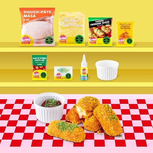 Slime Mart Shopping Bag (4 Pack) by ZURU – DIY Slime Food Meals Making Kit, Compound Slime Toy, Arts & Crafts Sensory Play for Kids & Kidults, Perfect for Girls 6-10 thumbnail 2