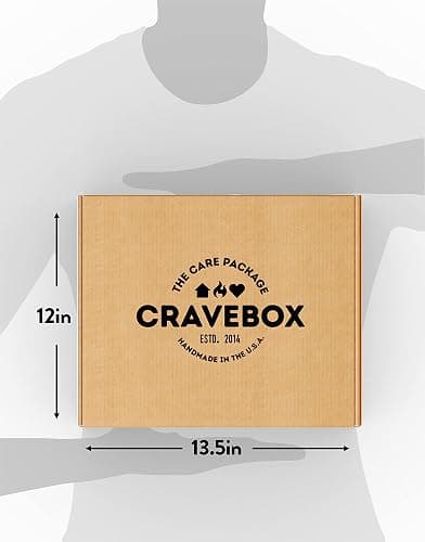 CRAVEBOX Snack Box (100 Count) Valentines Variety Pack Care Package Gift Basket Adult Kid Guy Girl Women Men Birthday College Student Office College Back to School thumbnail 5