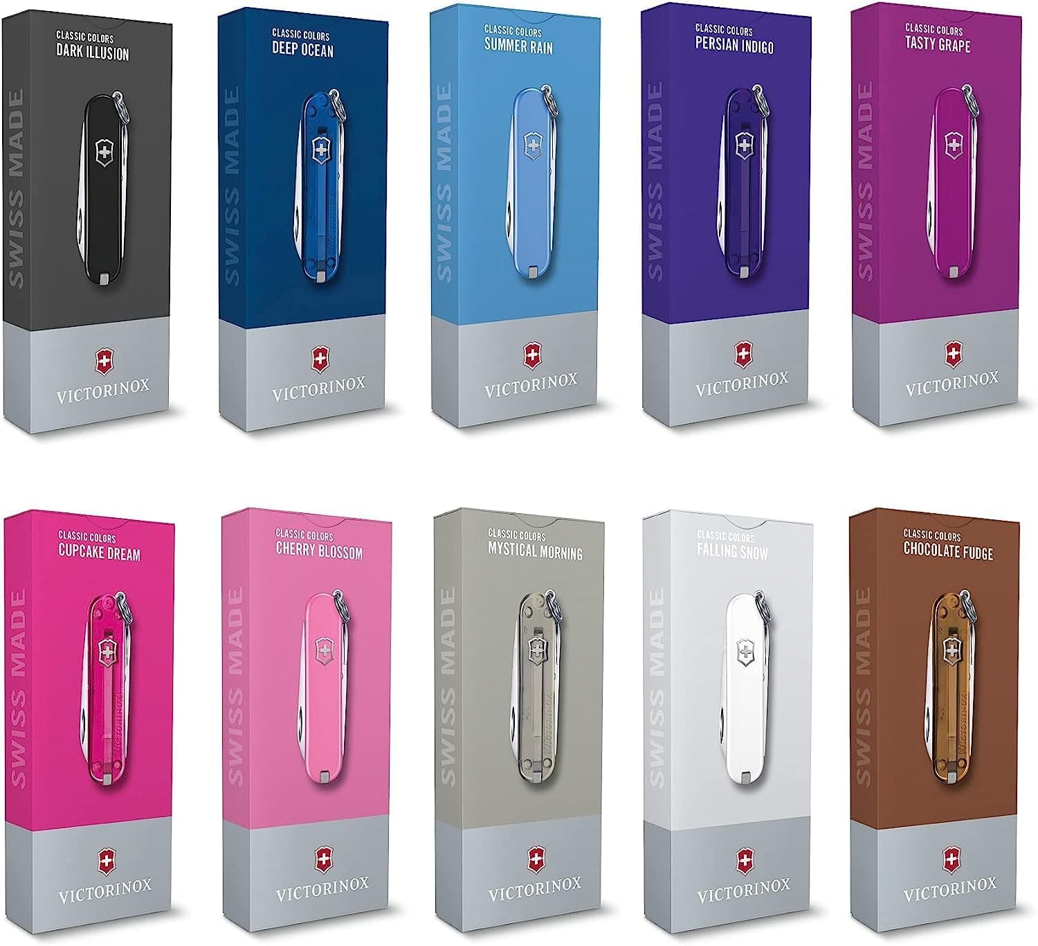 Victorinox Swiss Army Pocket Knife Classic SD with 7 Functions, Mango Tango - Mango Tango thumbnail 9