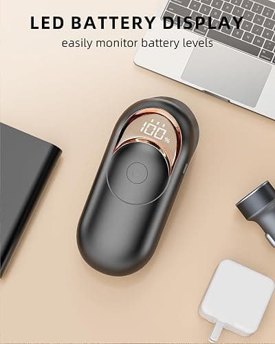 Fabric Shaver Lint Remover, Rechargeable Lint Shaver with 6-Leaf Blades, Sweater Defuzzer, Quickly Remove Fuzz Lint Balls for Clothes, Sweater, Couch, Blanket, Curtain, Wool, Cashmere thumbnail 5