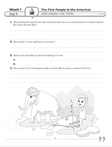 5th Grade Social Studies: Daily Practice Workbook | 20 Weeks of Fun Activities | History | Government | Geography | Economics | + Video Explanations for Each Question (Social Studies by ArgoPrep) thumbnail 4