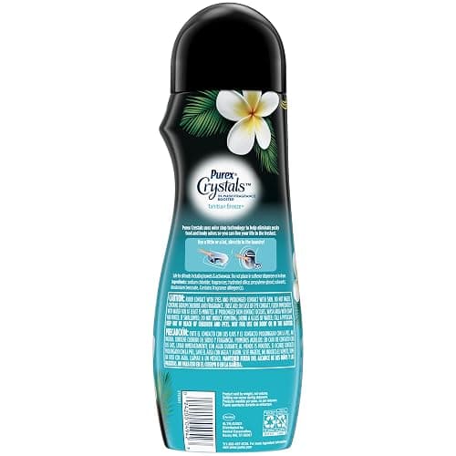 Purex Crystals in-wash Fragrance and Scent Booster, Tahitian Breeze, 21 Ounce (Pack of 4) thumbnail 2