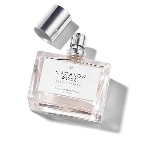 Le Monde Gourmand Macaron Rosé Eau de Parfum Spray Perfume for Women, Rose, Turkish Delight & Sugar Scent, Vegan & Cruelty Free, 1 fl oz (30 ml) thumbnail 3