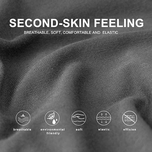 BAMBOO COOL Men's Boxers Underwear Boxer Shorts for Men Classic Loose Stretch Short （3 Pack thumbnail 4