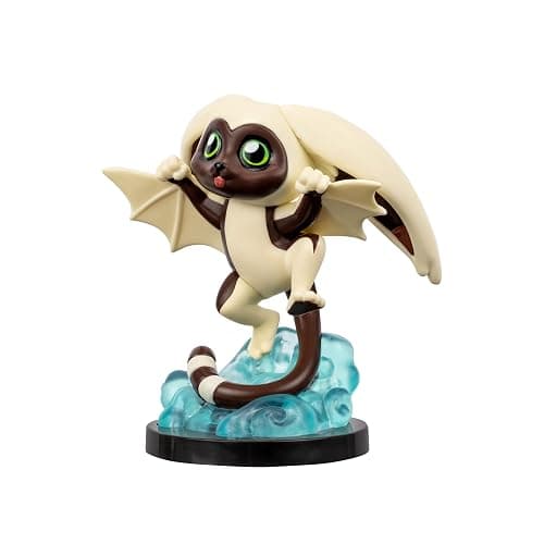Jazwares Avatar: The Last Airbender Momo - 4-Inch Mini Figure in Kawaii Style in Dynamic Pose with Display Base thumbnail 4